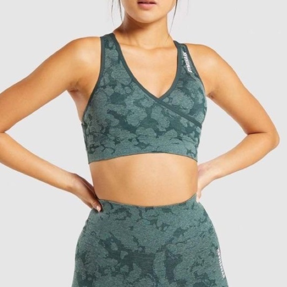 Gymshark Adapt Camo Seamless Sports Bra